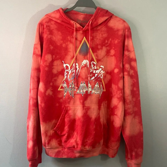 Def Leppard Other - Def Leppard long sleeve hoodie, men’s size medium